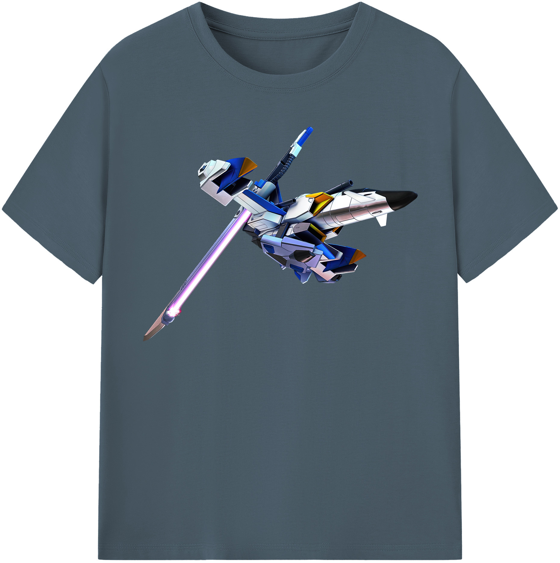 （画像用） 機動戦士ガンダム Mobile Suit Gundam 綿100％半袖Tシャツ（フロントプリント）